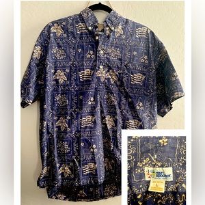 Reyn Spooner L Hawaiian shirt EUC